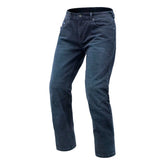 Jeans ZENO, pantaloni moto blu scuro con certificazione CE. Da TUCANO URBANO.